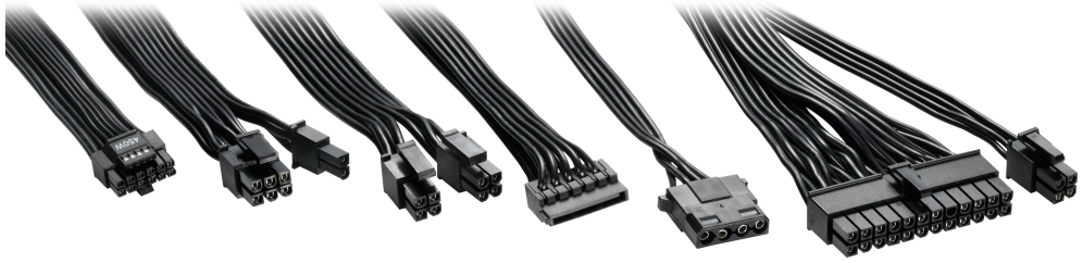 FUENTE ALIMENTACION SHARKOON REBEL P20 SFX PLATINIUM 1000W - detalle