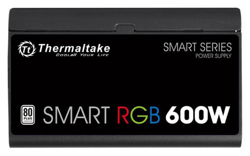 FUENTE ALIMENTACION THERMALTAKE SMART RGB 600W 80+ ATX NEGRO - detalle