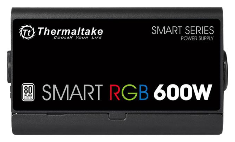 FUENTE ALIMENTACION THERMALTAKE SMART RGB 600W 80+ ATX NEGRO - detalle