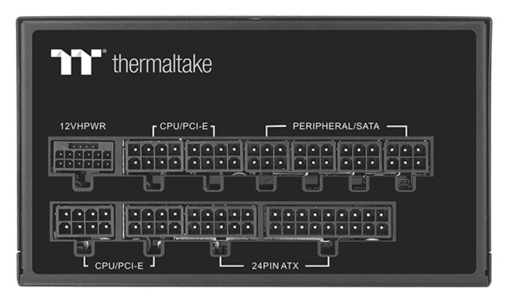 FUENTE ALIMENTACION THERMALTAKE TOUGH POWER GF3 1000W 80+ GOLD ATX NEGRO - detalle