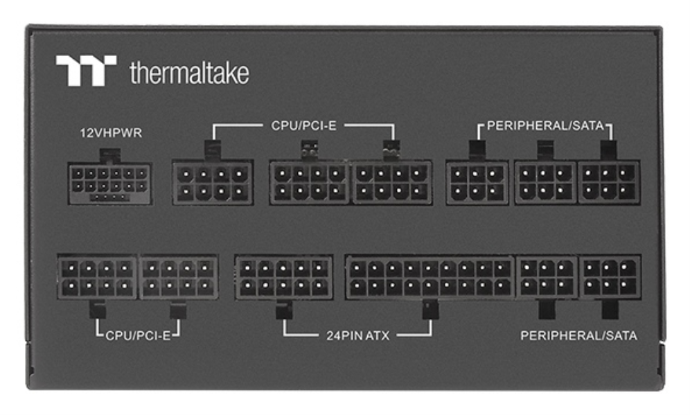 FUENTE ALIMENTACION THERMALTAKE TOUGH POWER GF3 1350W 80+ GOLD ATX NEGRO - detalle