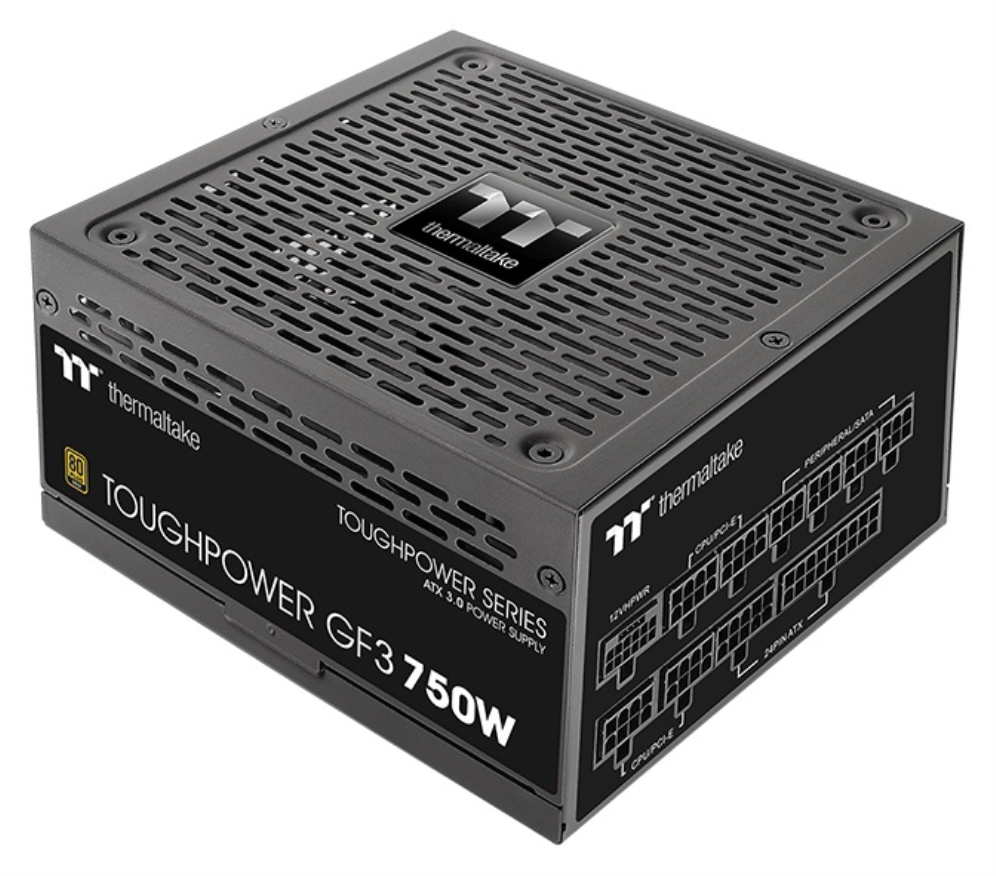 FUENTE ALIMENTACION THERMALTAKE TOUGH POWER GF3 750W 80+ GOLD ATX NEGRO