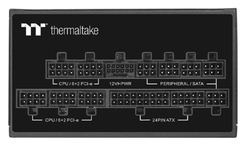 FUENTE ALIMENTACION THERMALTAKE TOUGH POWER PF3 1200W 80+ PLATINUM ATX NEGRO - detalle