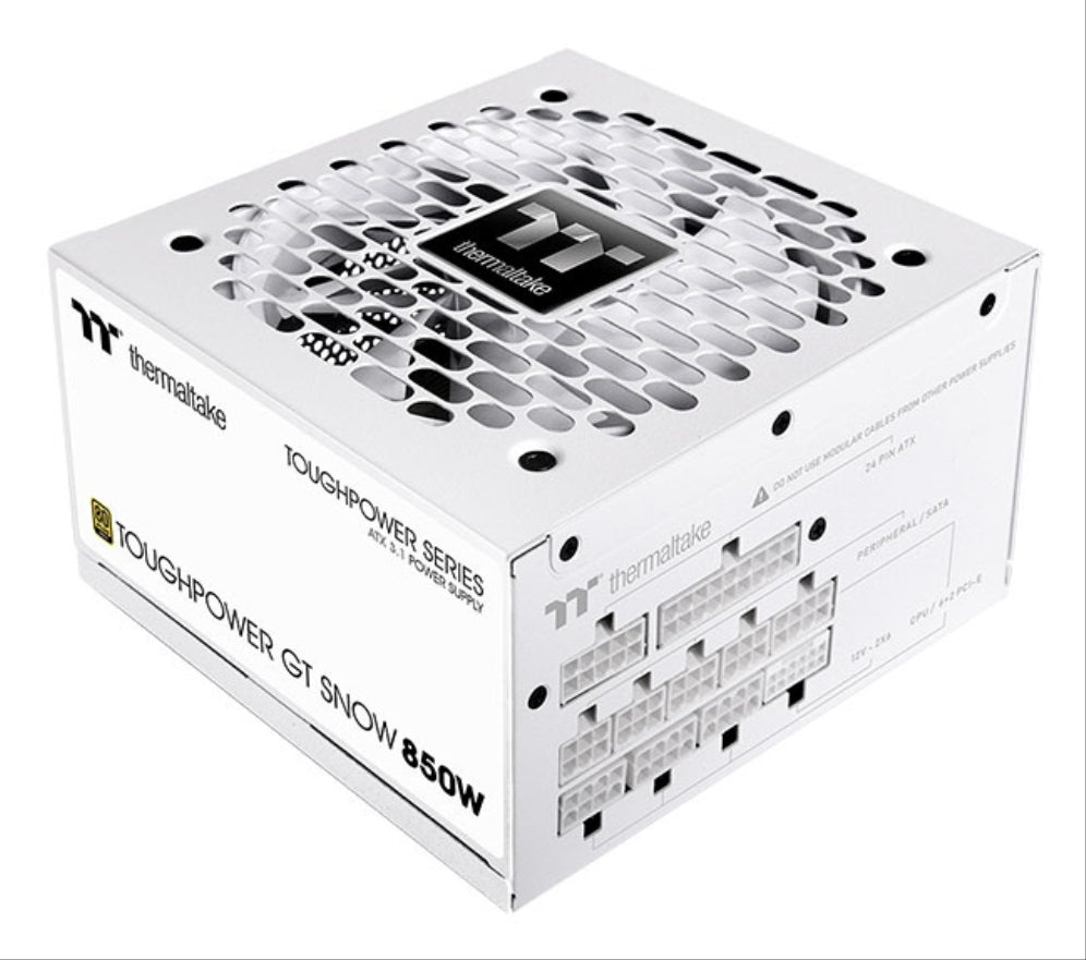Thermaltake Toughpower Gt unidad de fuente de alimentación 850 W 24-pin ATX ATX Blanco