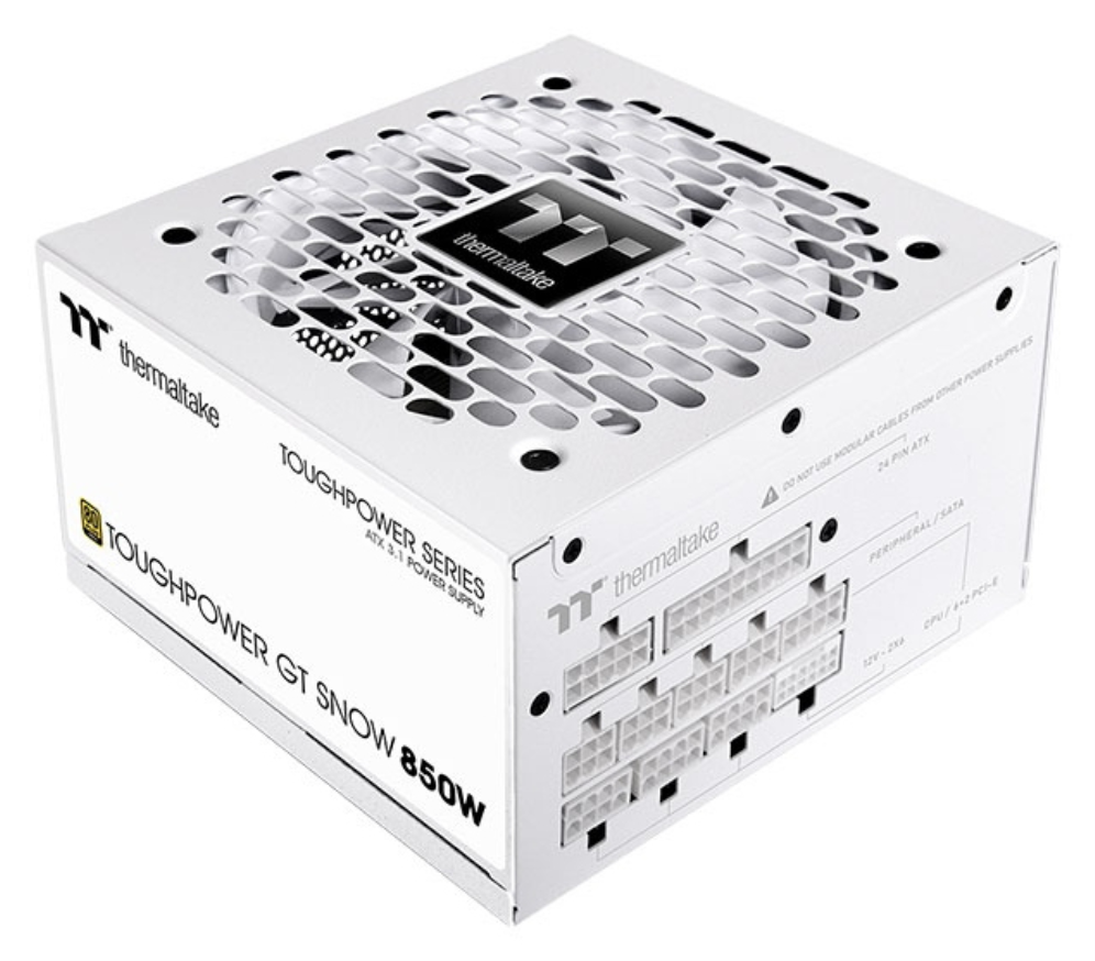 FUENTE ALIMENTACION THERMALTAKE TOUGHPOWER GT 850W 80+ GOLD ATX BLANCO
