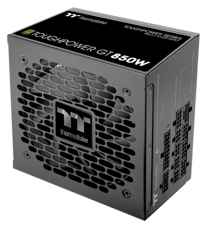 FUENTE ALIMENTACION THERMALTAKE TOUGHPOWER GT 850W 80+ GOLD ATX NEGRO - detalle
