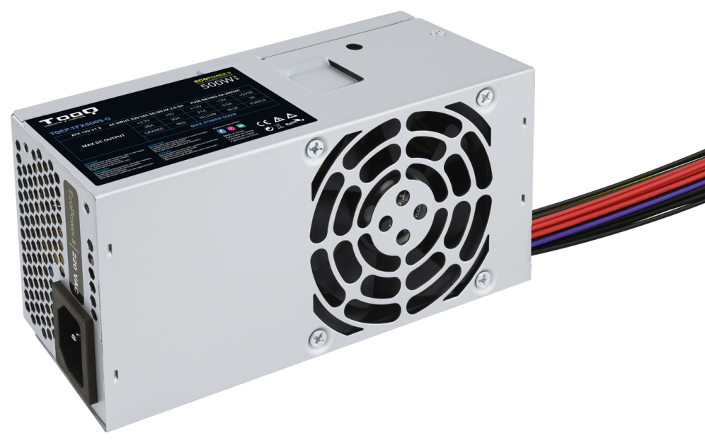 FUENTE ALIMENTACION TOOQ ECOPOWER II TFX 500W OEM
