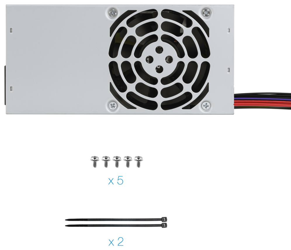 FUENTE ALIMENTACION TOOQ ECOPOWER II TFX 500W OEM - detalle