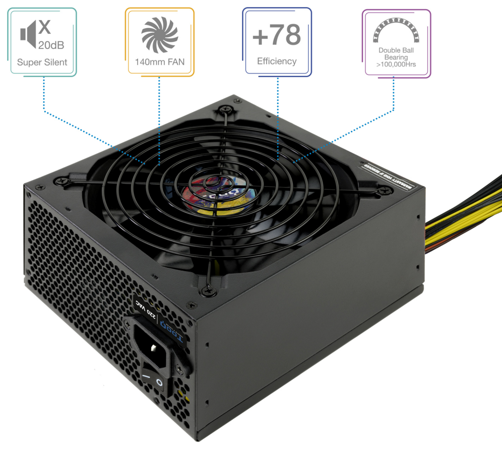 FUENTE ALIMENTACION TOOQ TQAPOLO-700SP 700W - detalle