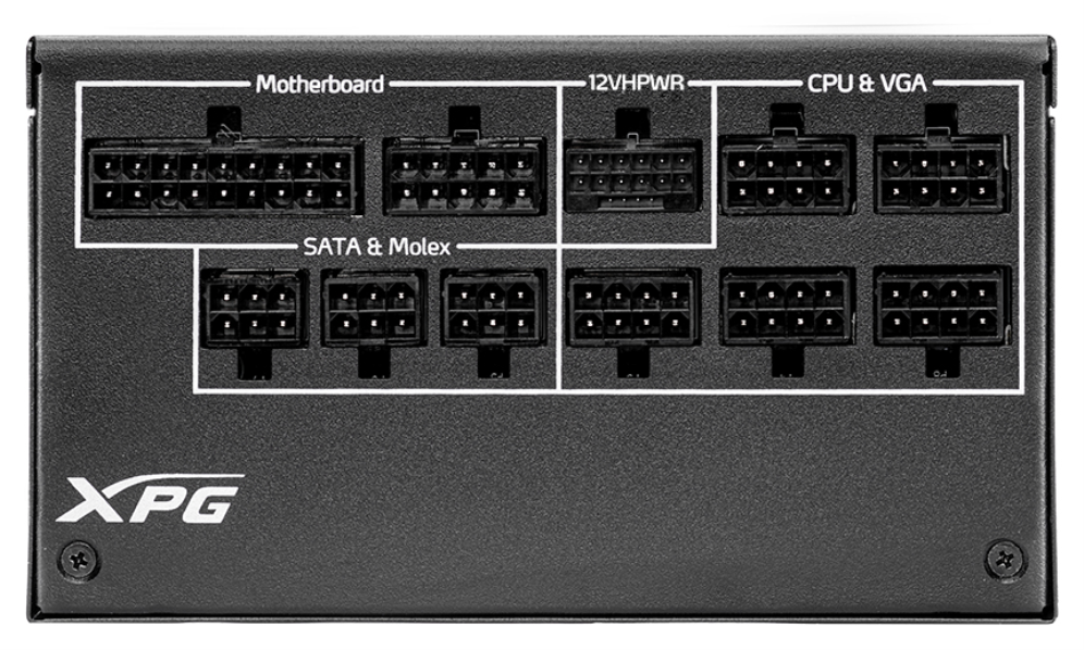 FUENTE ALIMENTACION XPG CYBERCORE II 1300W 80+ PLATINUM FULLY MODULAR ATX - detalle