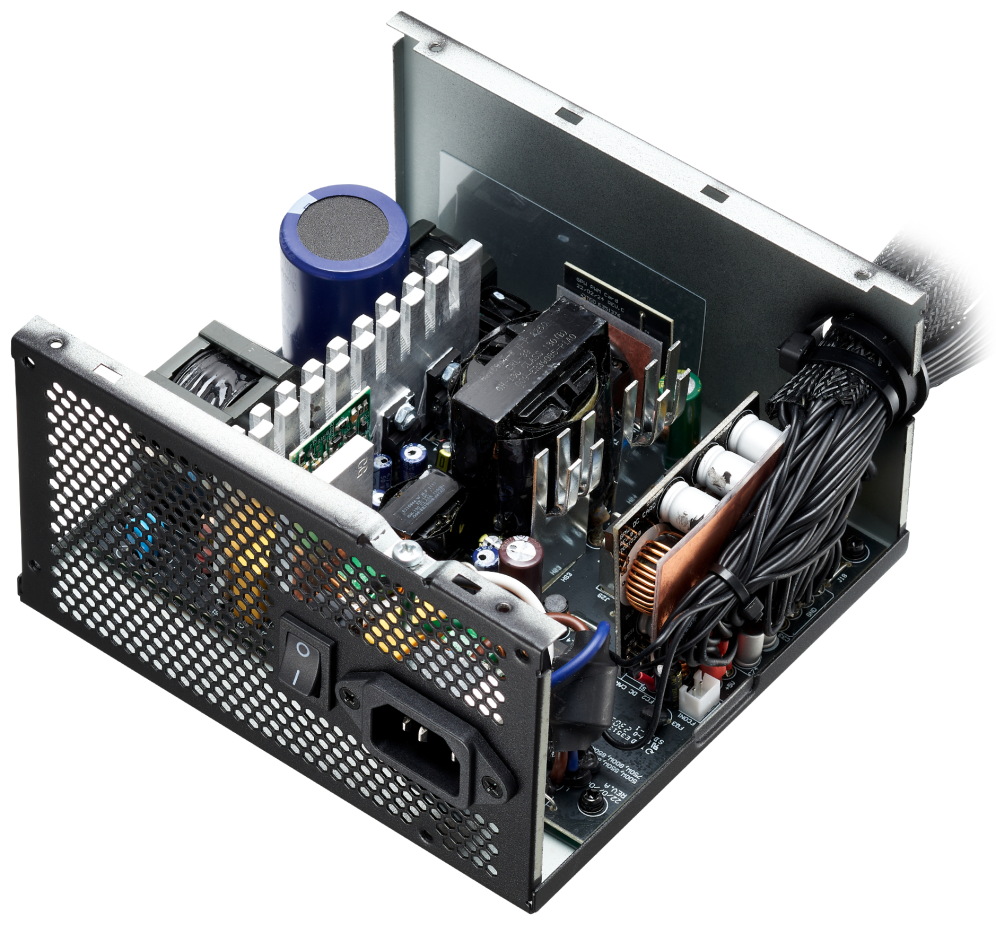 FUENTE ALIMENTACION XPG KYBER 650W 80+ GOLD FIXED CABLE - detalle