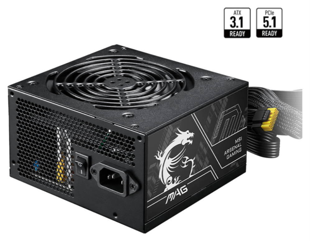 FUENTE DE ALIMENTACION MSI MAG A750BN 750W 80+ Bronze PCIE5 II
