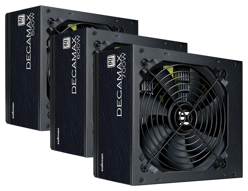 FUENTE DE ALIMENTACION ZALMAN DECAMAX 700W 80+ STANDARD ATX NEGRO - detalle