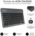 SUBBLIM SUBKT3-BTS070 funda para tablet 27.9 cm (11") Libro Negro