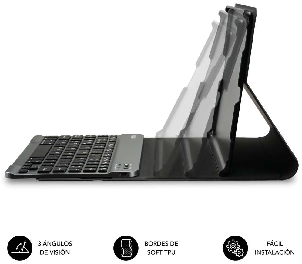 FUNDA CON TECLADO KEYTAB PRO BT SAMSUNG GALAXY TAB A9 +11" - detalle