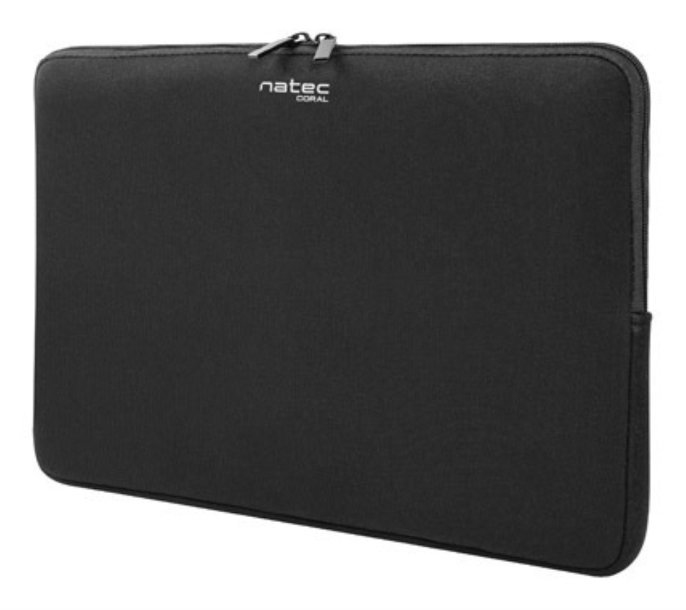 FUNDA NATEC CORAL PARA PORTATILES DE 15.6" NEGRA - detalle