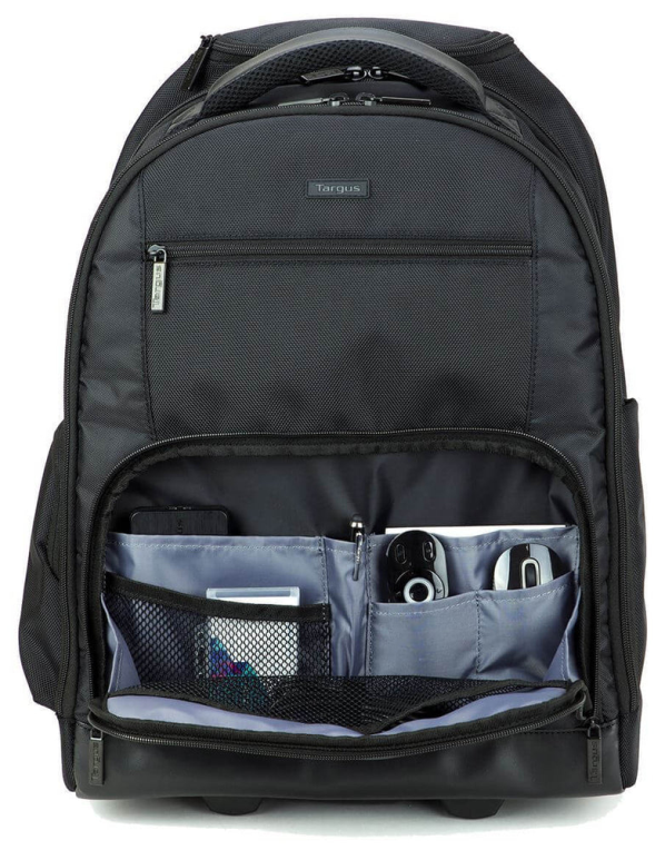 FUNDA PARA PORTATIL TARGUS SPORT 15-15,6 ROLLING BACKPACK BLACK - detalle