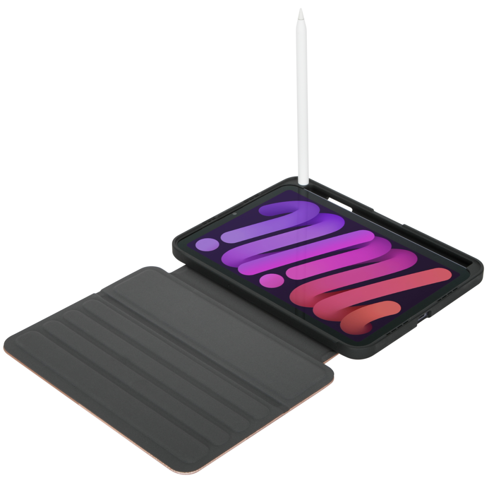 FUNDA PARA TABLET TARGUS CLICK-IN 8,3" IPAD MINI 6 GEN ROSA DORADO - detalle