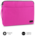 FUNDA PORTATIL SUBBLIM FUNDA ORDENADOR URBAN LAPTOP SLEEVE 15,6" PINK