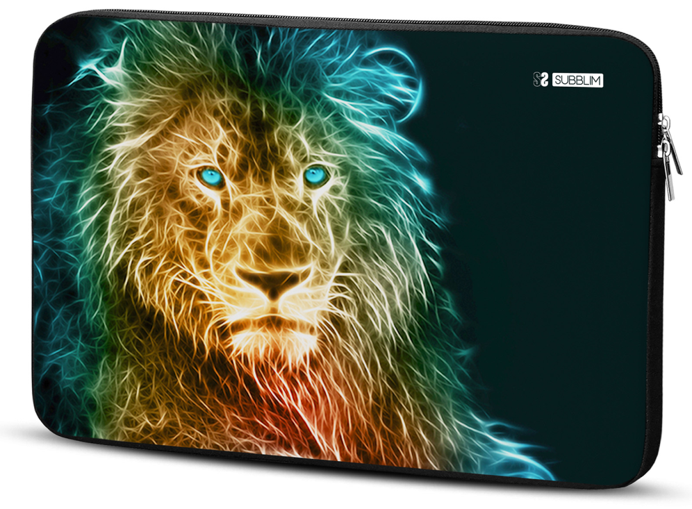 FUNDA PORTATIL SUBBLIM TRENDY SLEEVE NEO LION 15,6"