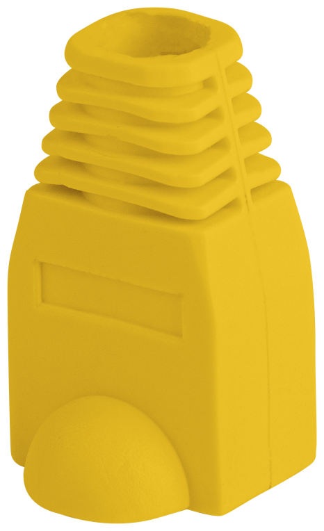 FUNDA PROTECTOR LANBERG CONECTOR RJ45 (PACK 100 UDS) AMARILLO - detalle