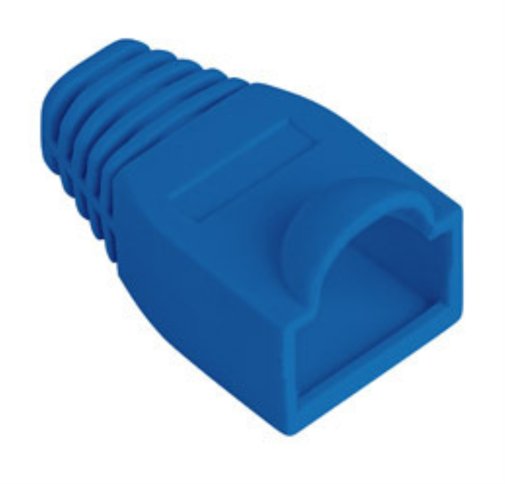 FUNDA PROTECTOR LANBERG CONECTOR RJ45 (PACK 100 UDS) AZUL - detalle