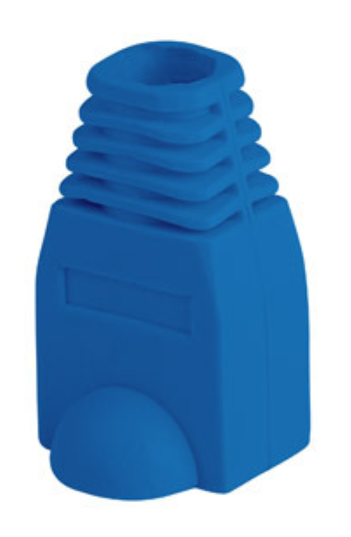FUNDA PROTECTOR LANBERG CONECTOR RJ45 (PACK 100 UDS) AZUL