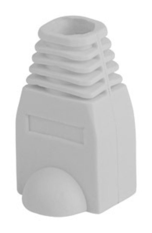 FUNDA PROTECTOR LANBERG CONECTOR RJ45 (PACK 100 UDS) GRIS