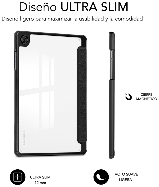 FUNDA TABLET SHOCK CASE SAMSUNG TAB A8 10.5 X200/X205 - detalle