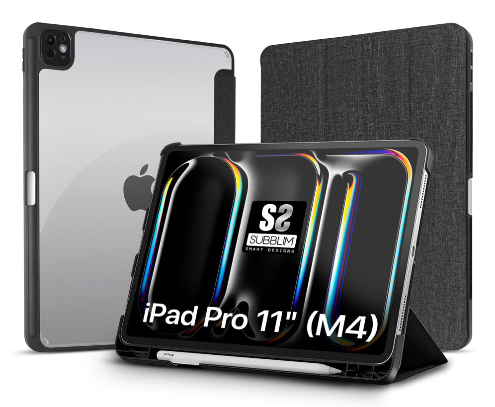 SUBBLIM SUBCST-5SC401 funda para tablet 27.9 cm (11") Folio Negro