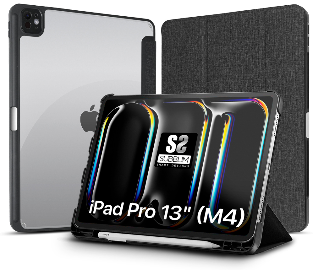 FUNDA TABLET SUBBLIM CLEAR SHOCK CASE IPAD PRO 12,9 2024