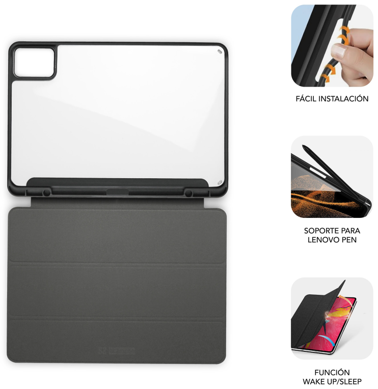 FUNDA TABLET SUBBLIM CLEAR SHOCK CASE LENOVO TAB M11 - detalle