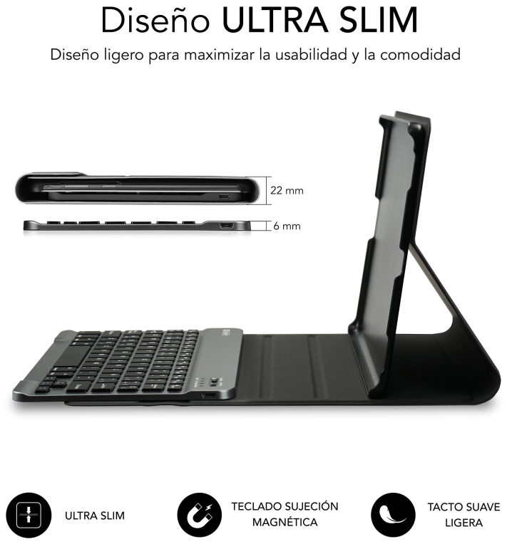 FUNDA TABLET SUBBLIM KEY TAB PRO SAMSUNG A9+ 11" - detalle