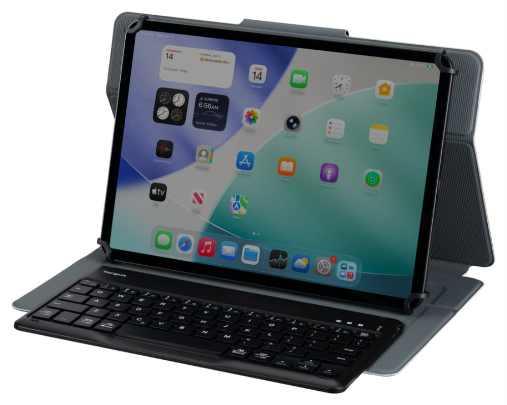FUNDA TARGUS SAFE_FIT 9.5-11.5 UNIVERSLA CON TECLADO EN ESPAÑOL - detalle