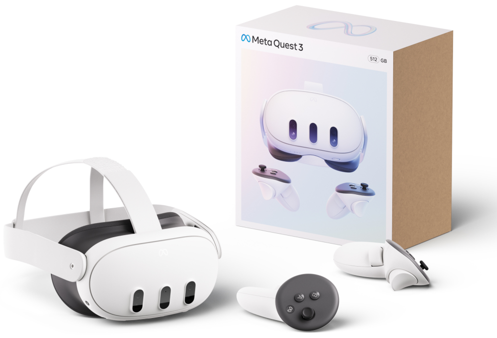 GAFAS REALIDAD VIRTUAL META QUEST 3 512 - detalle