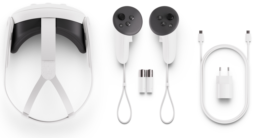 GAFAS REALIDAD VIRTUAL META QUEST 3 512 - detalle