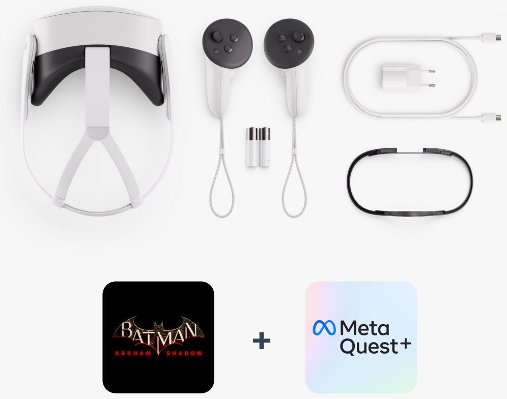 GAFAS REALIDAD VIRTUAL META QUEST 3S 128GB - detalle