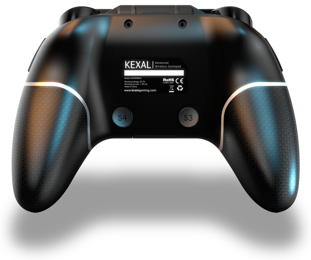 GAMEPAD GAMING KROM KEXAL , WIRELESS BT PARA MOVIL - detalle