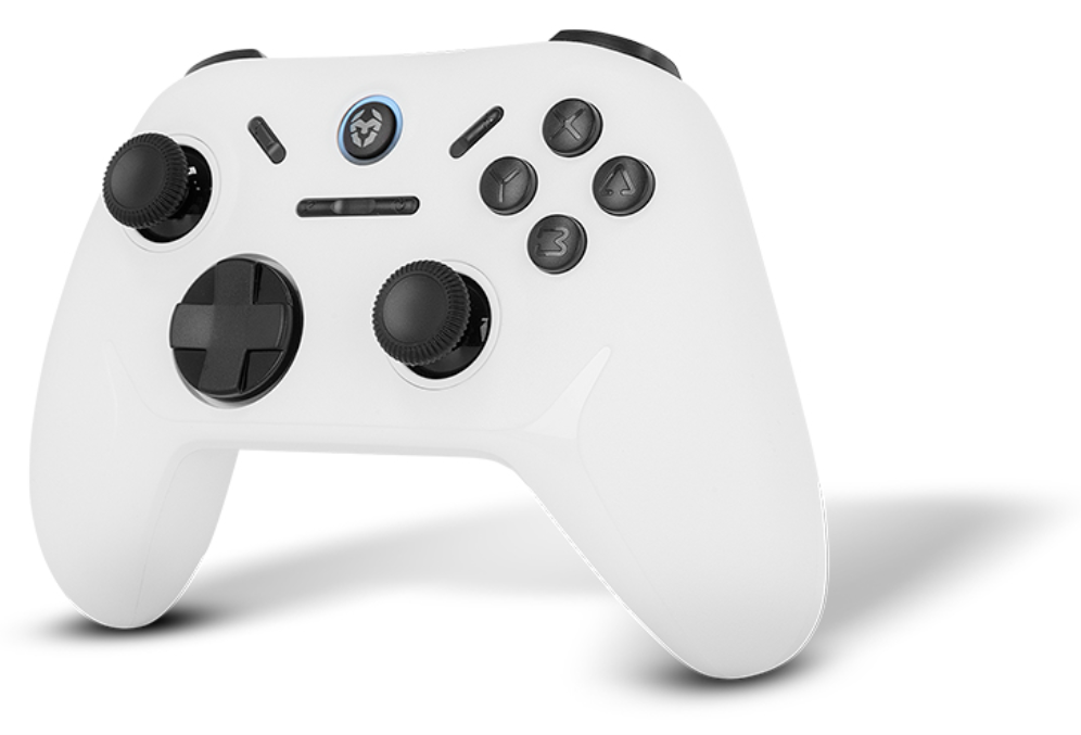 GAMEPAD KROM KADOER INALAMBRICO MULTIPLATAFORMA BLANCO 5.0 - detalle