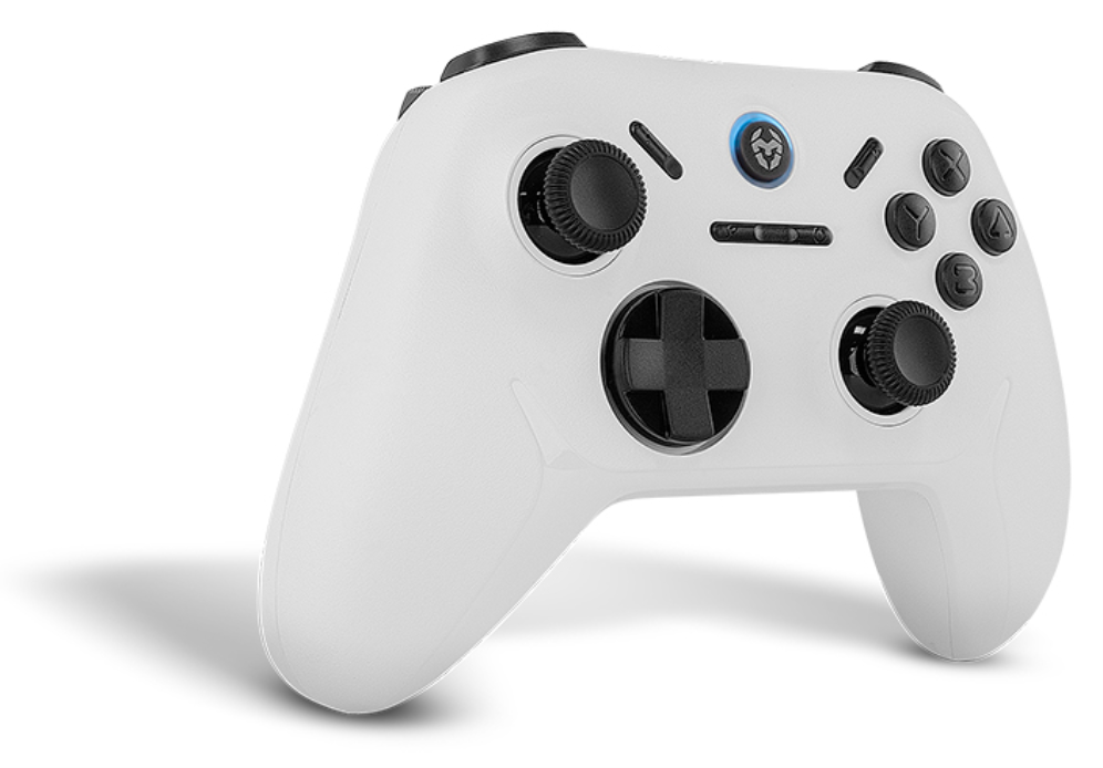 GAMEPAD KROM KADOER INALAMBRICO MULTIPLATAFORMA BLANCO 5.0 - detalle