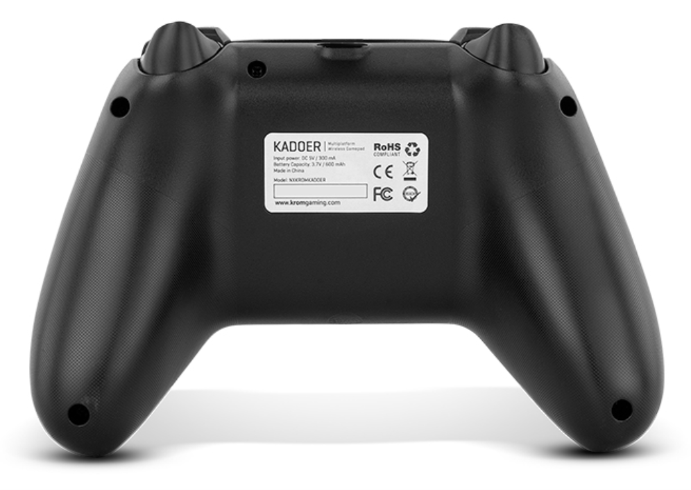 GAMEPAD KROM KADOER INALAMBRICO MULTIPLATAFORMA NEGRO 5.0 - detalle