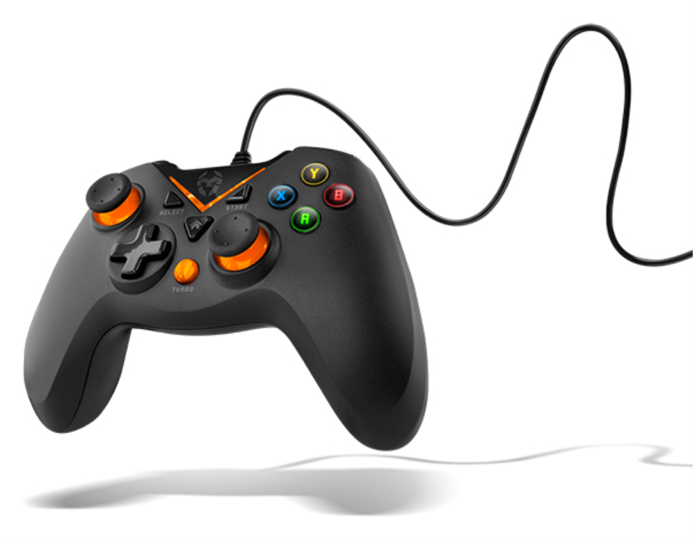 GAMEPAD KROM KEY NEGRO USB - detalle