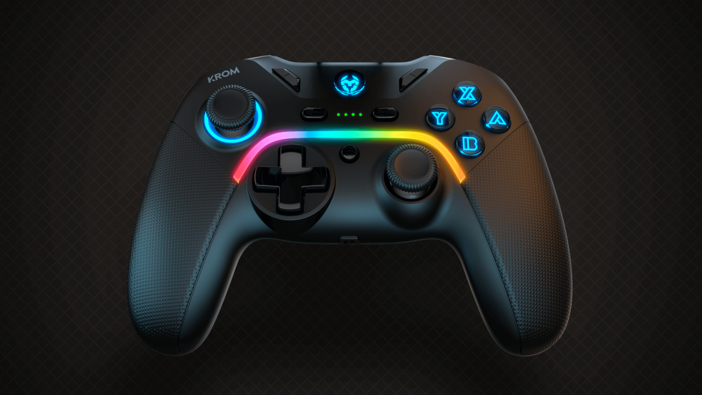 GAMEPAD RGB KROM KAYROS PC/SWITCH/ANDROID - detalle