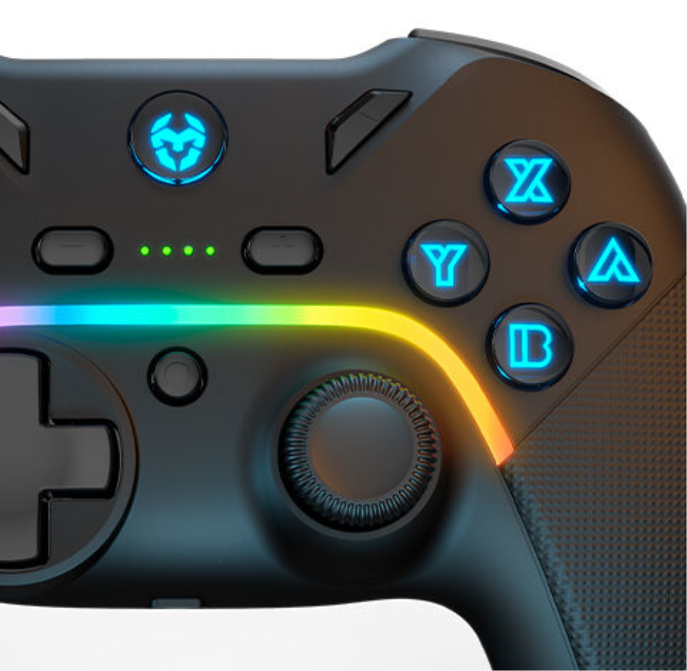 GAMEPAD RGB KROM KAYROS PC/SWITCH/ANDROID - detalle