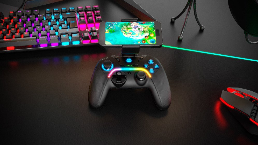 GAMEPAD RGB KROM KAYROS PC/SWITCH/ANDROID - detalle