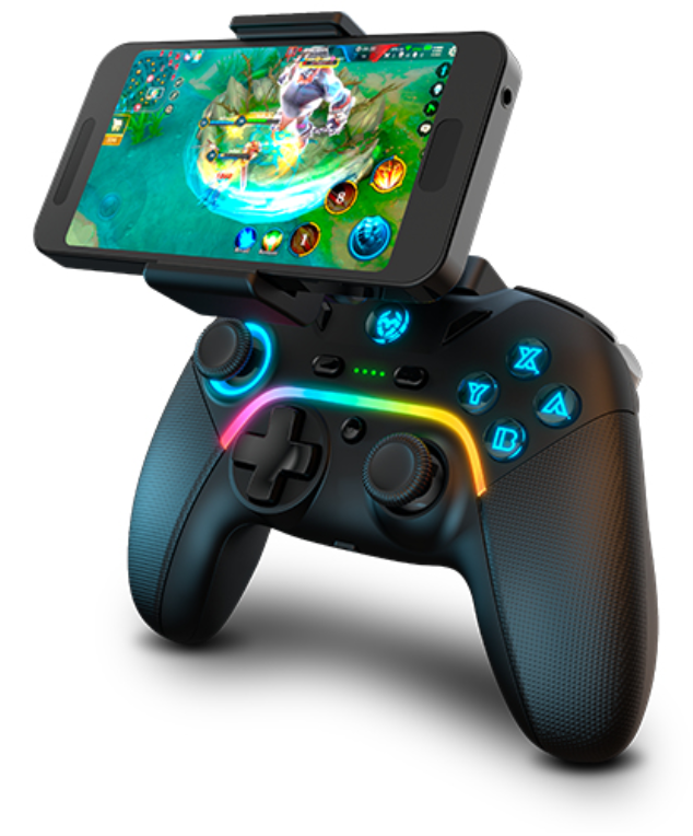 GAMEPAD RGB KROM KAYROS PC/SWITCH/ANDROID - detalle