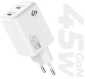 GAN 45W CHARGER USB C+C