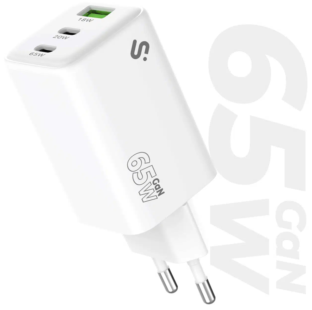 GAN 65W CHARGER USB C+C+A