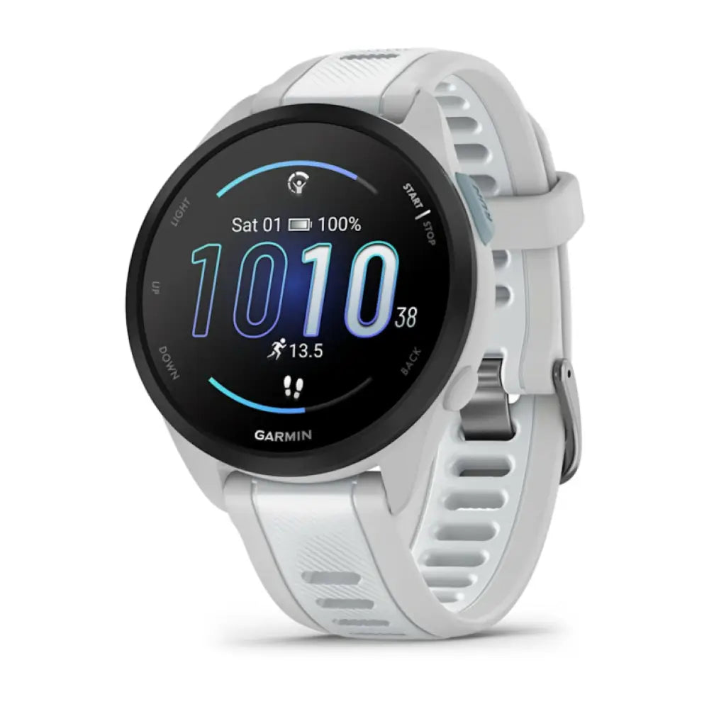 Garmin Forerunner 165 Music 3.05 cm (1.2") AMOLED 43 mm Digital 390 x 390 Pixeles Pantalla táctil Gris GPS (satélite)