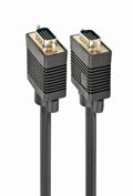 Gembird 1.8m HD15 M/M cable VGA 1.8 m VGA (D-Sub) Negro